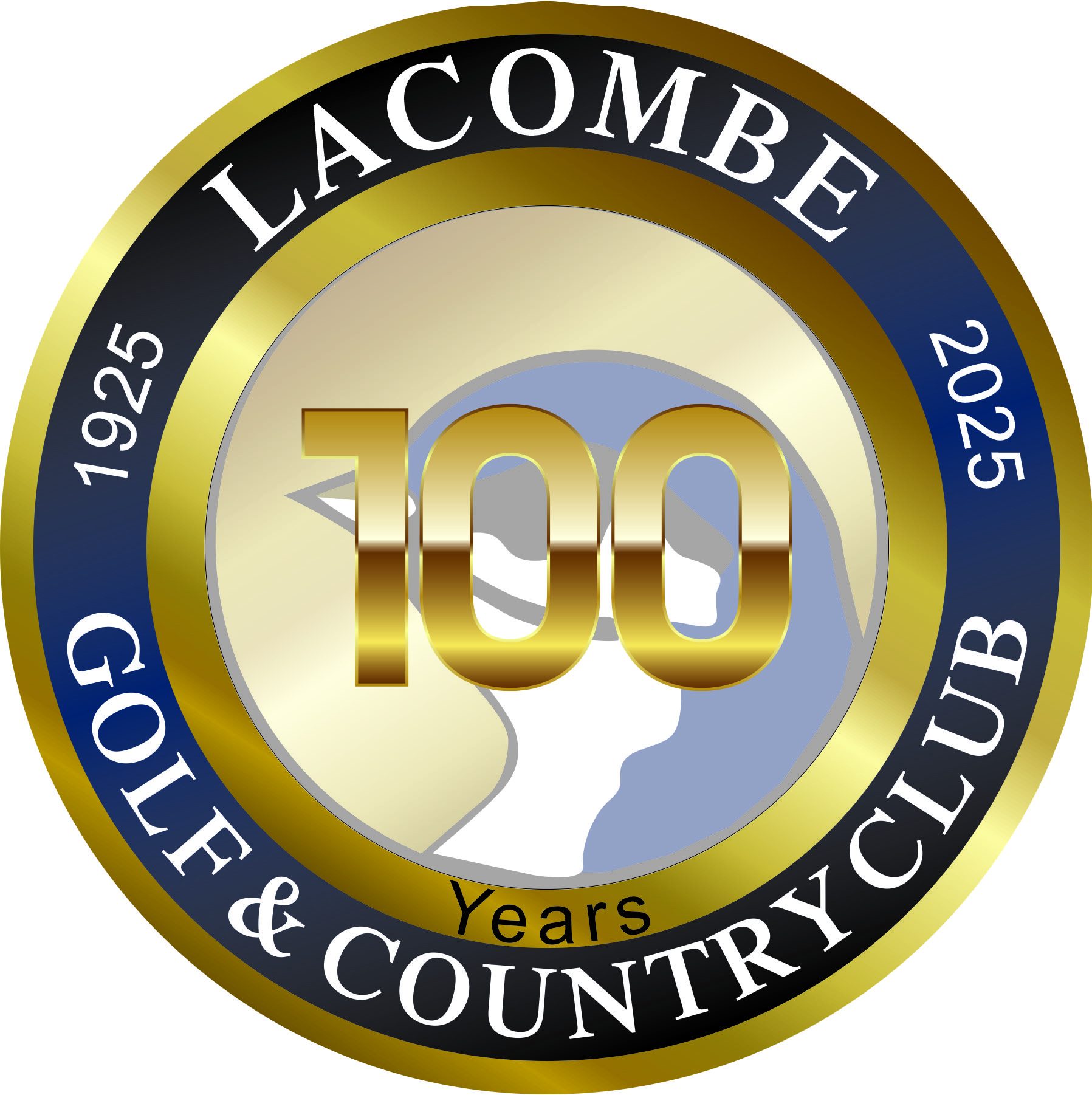 Lacombe Golf Country Club_100 Year Logo